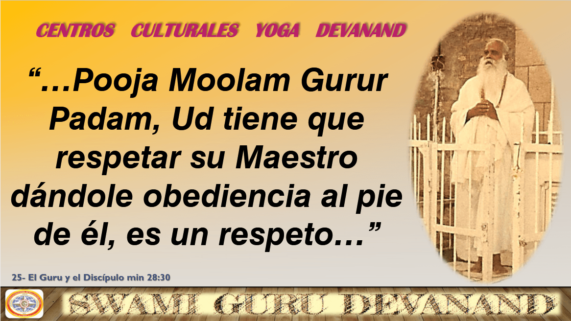 Respeto al Maestro SGD