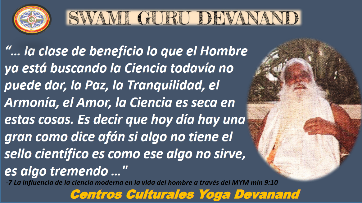 Ciencia Paz tranquilidad SGD